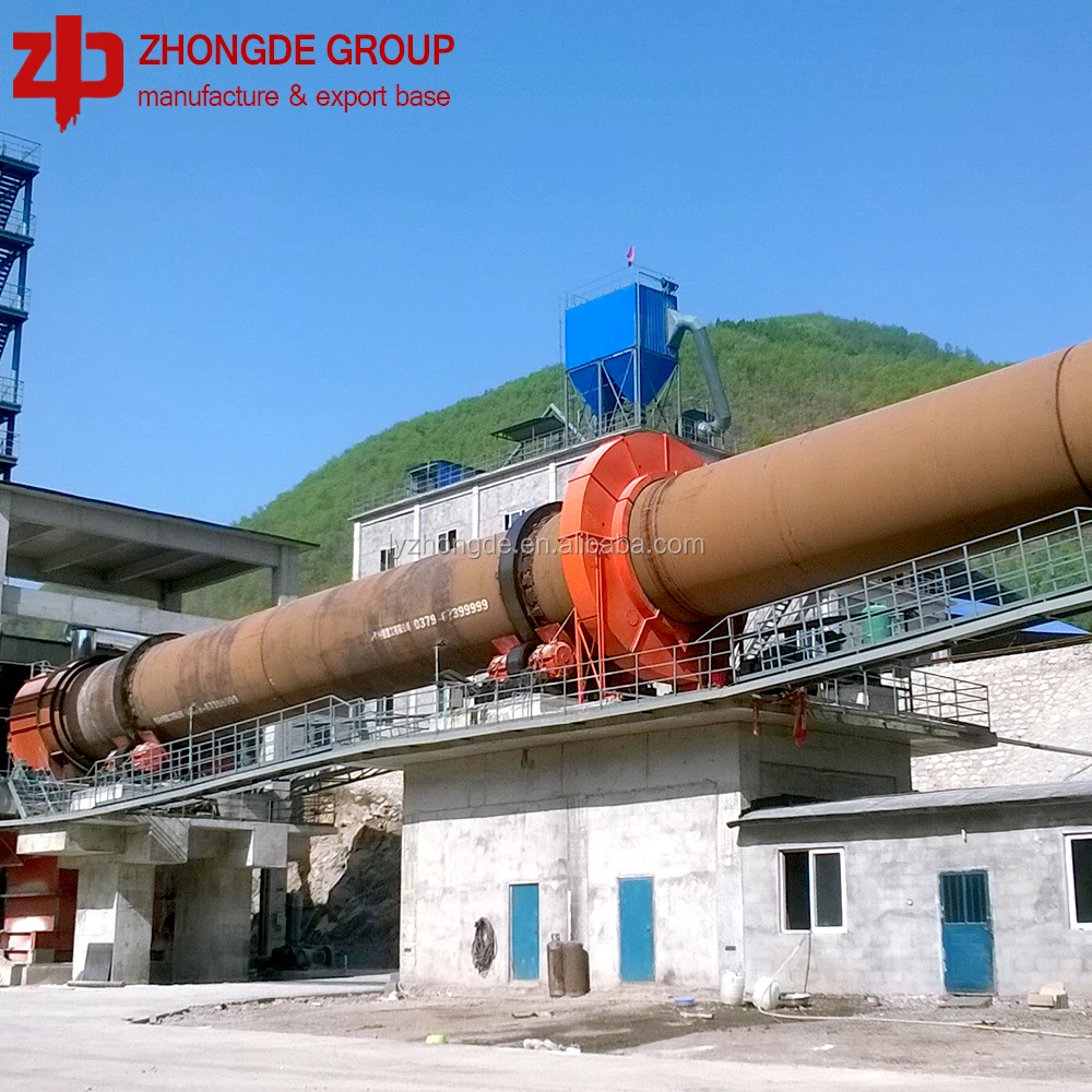 Gypsum production line /Cement production line rotary kiln for sale