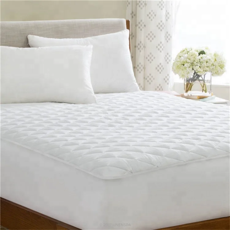 soild color soft king down and feather comfortable breathable mattress topper