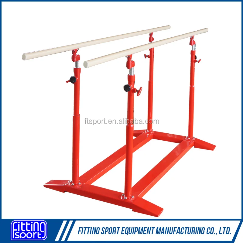 Durable gymnastic equipment parallel bars for sale