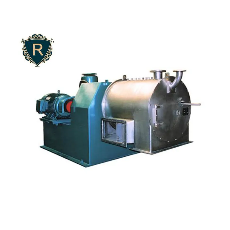 Continuous 500mm Diameter Basket 316L Pusher Type Salt Centrifuge