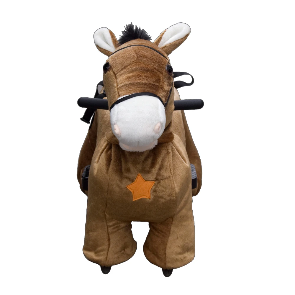electronic animal baby ride on pony horse car