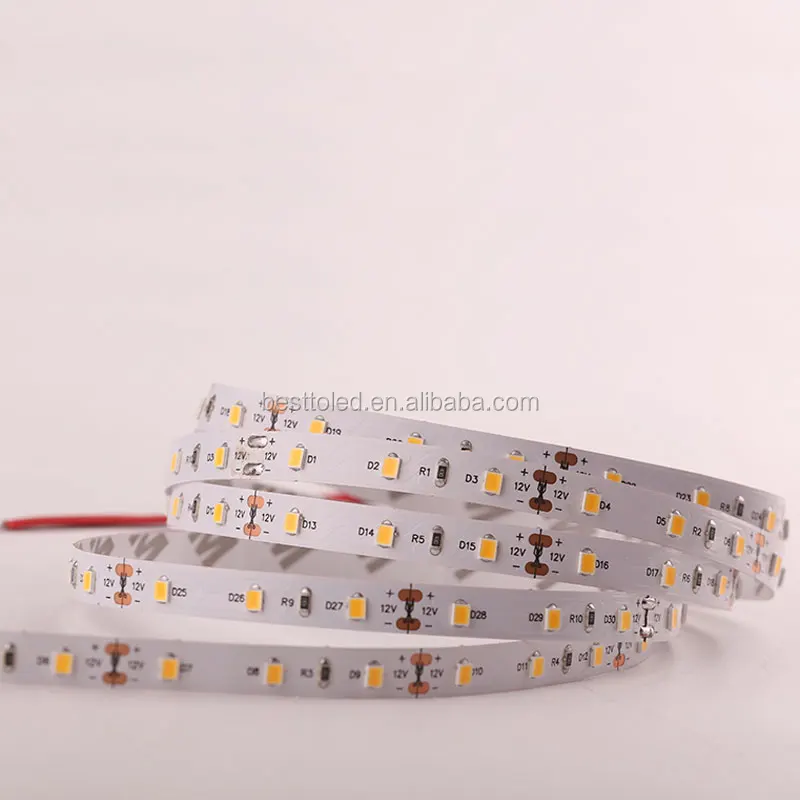 Hot selling 12/24V 120 LEDs SMD2835 two CCT dynamic white CTA flexible LED strip light