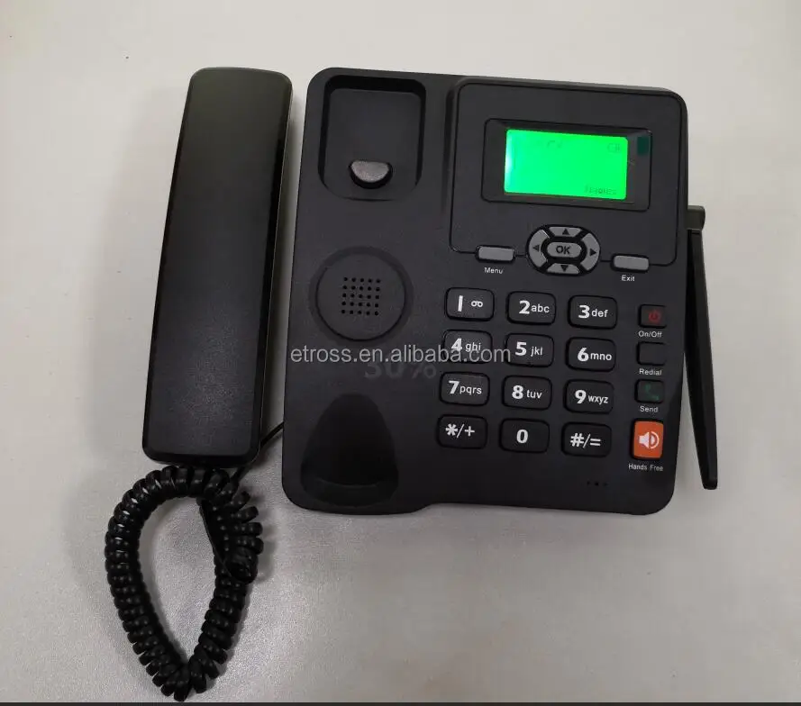 
Quad band GSM Desk Telephone handset, GSM FWP for Business or Family 