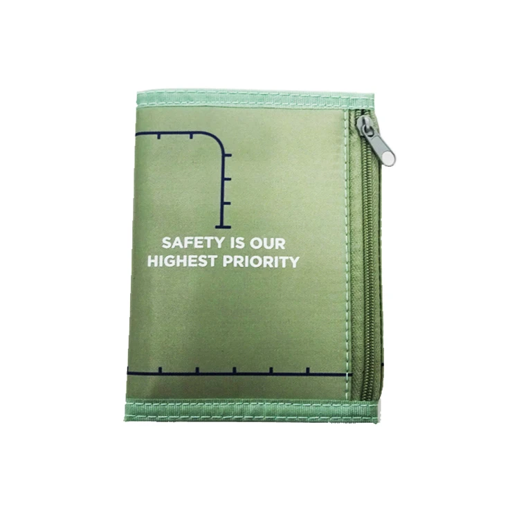 Рекламный дешевый кошелек для кредитных карт тройного сложения с принтом логотипа, мужской кошелек из полиэстера и нейлона для женщин, женский кошелек, принимаем OEM и ODM JR