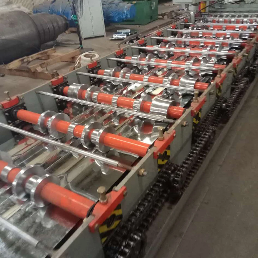ROOFING SHEETS metal rolling machine SX-600-305 subm cold roll forming machine from china