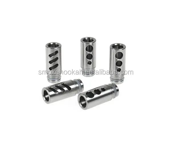 New arrival 510 hollow insert drip tip SS, Gold and silver color