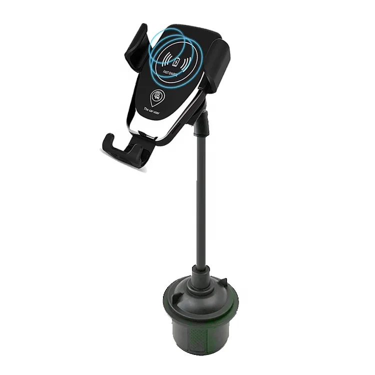 2in1 Wireless Car Charger Fast Charging 10W Car Phone Holder Car Wireless Charger Mobile Holder