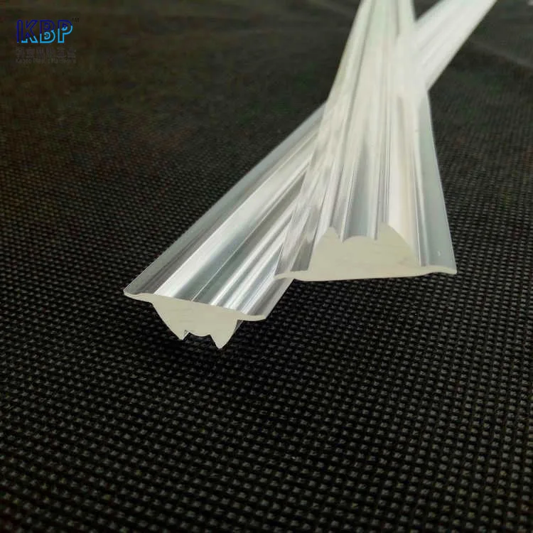 Extrusion Led Diffuser Lens Moulding Plastic Profiles