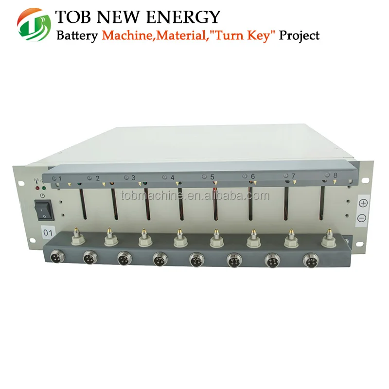 5V1A 8 Канала Высокая Точность Тестер Емкость Батареи Для Литий-Ионный Аккумулятор