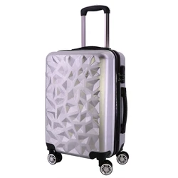 2019 NEW 4 wheel suitcase 3pcs trolley cabin size luggage suitcase