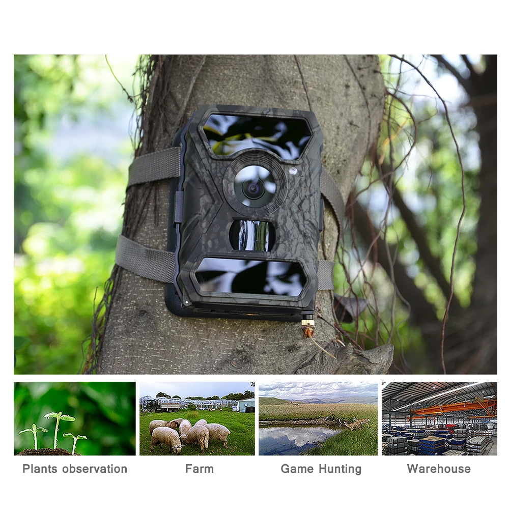 2018 Latest Most Cost Effective 12MP 1080P 0.4s WIFI 4G 3G GSM MMS EMAIL FTP SMS Trail Wildlife Outdoor 3G Hunting Camera