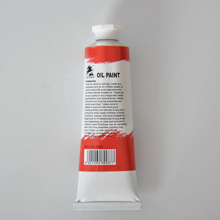 china art supplies alibaba buy now 60ml art oil colour paint Oil Paint