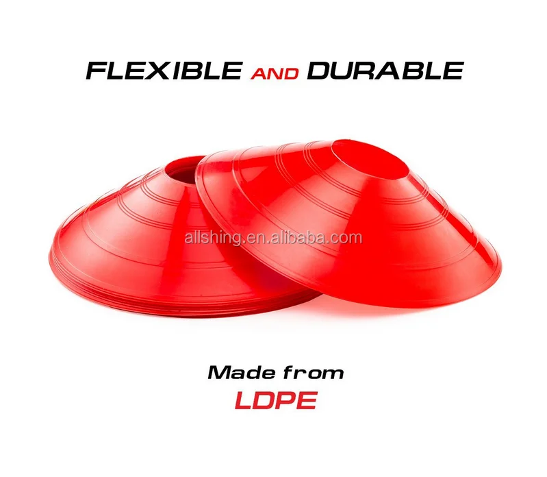Wholesale football soccer agility Disc Cone with Plastic Holder - Perfect For Soccer, Football & Any Ball Game To Mark - Disc