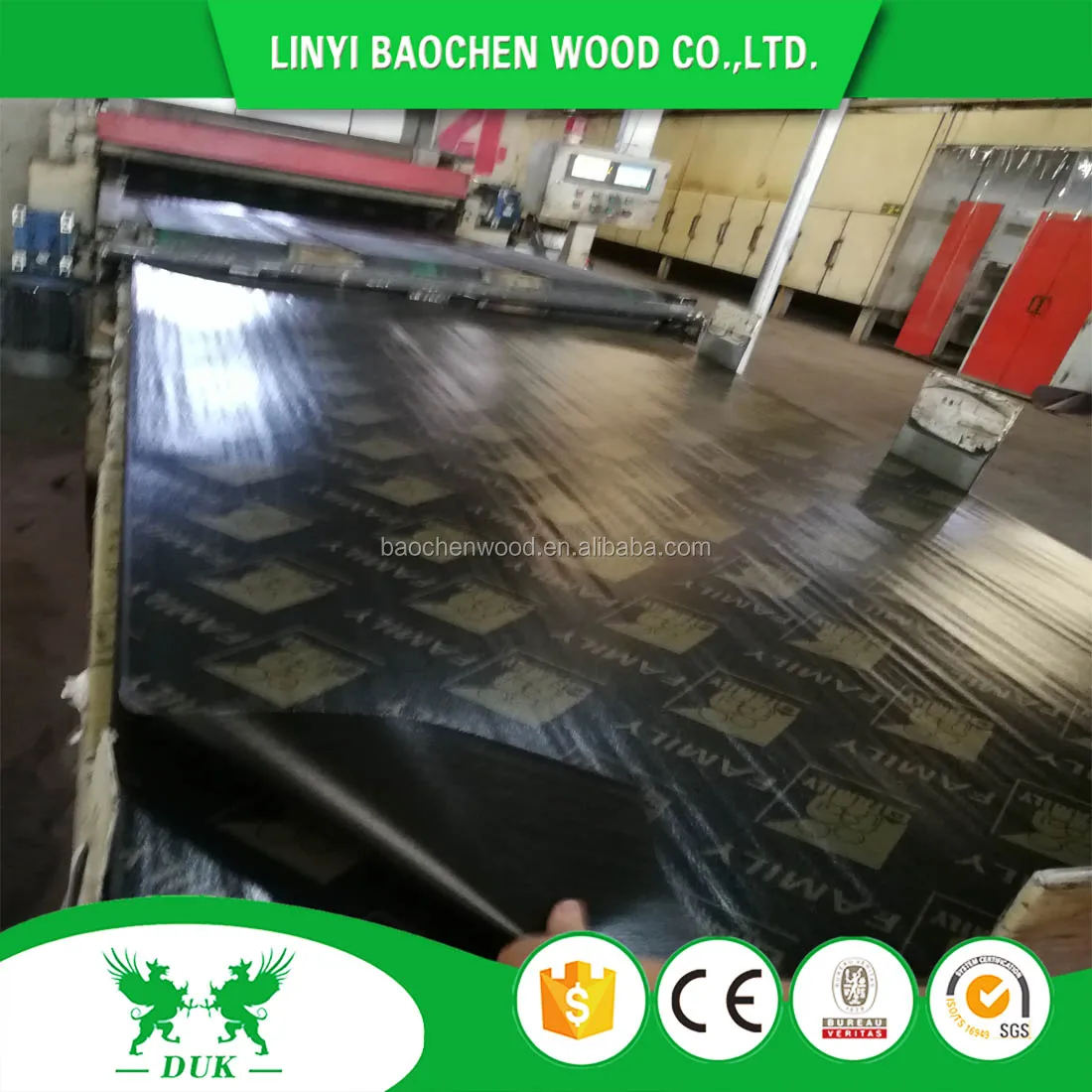 Black phenolic resin impregnated film paper from Linyi