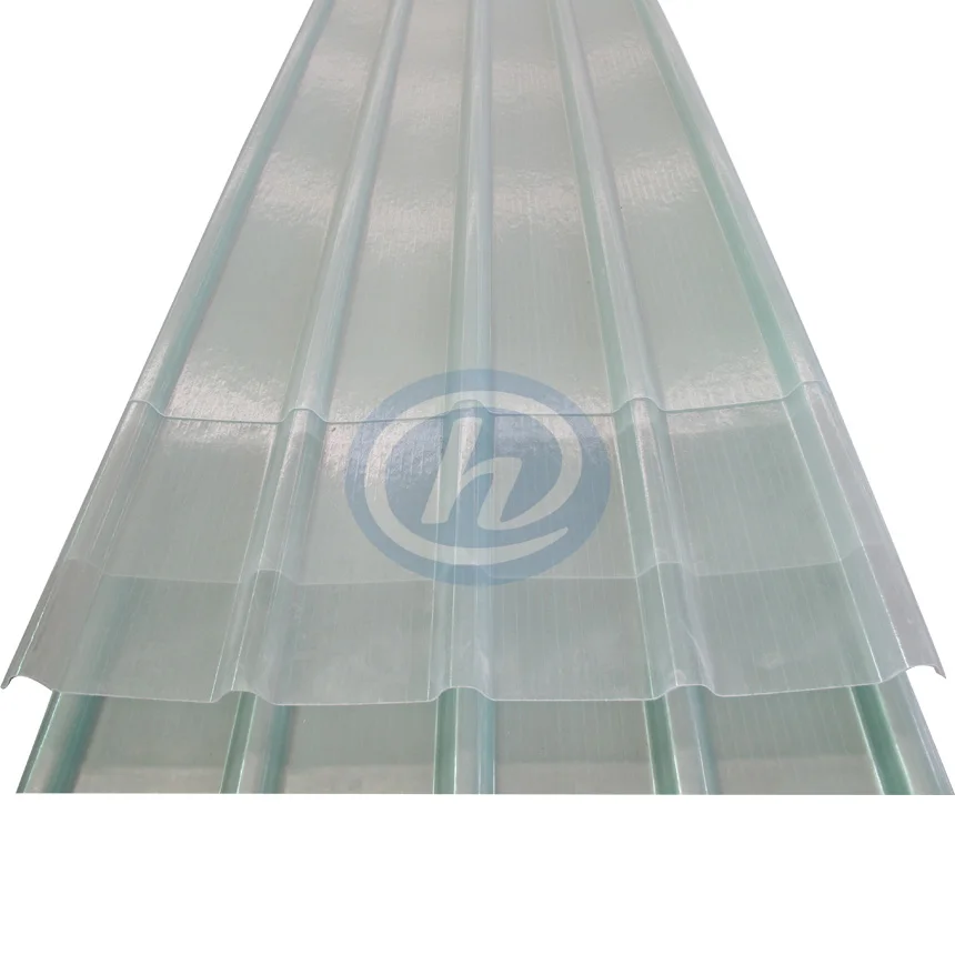 frp translucent roofing panel sheet GRP transparent corrugated roofing sheets