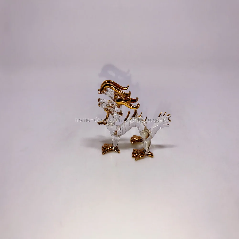 glass dragon figurines crafts export to Japan market