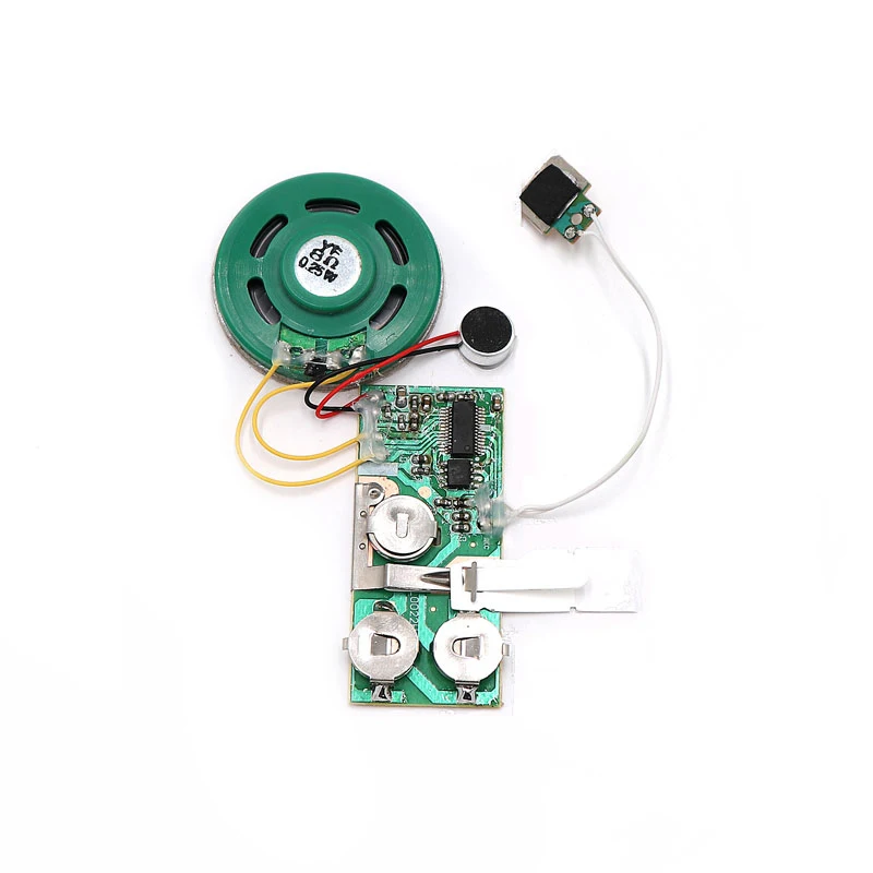 custom sound ic recordable and voice recorder module, 30 seconds recording sound chips for greeting cards