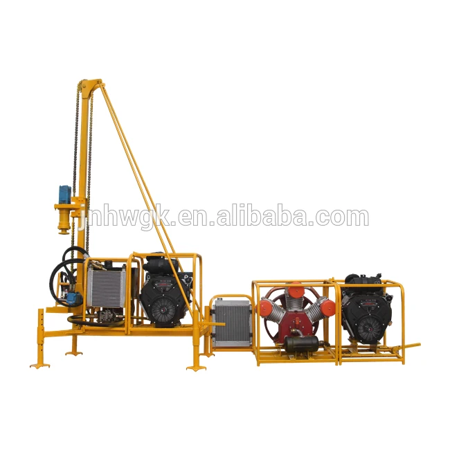 Soil investigation core drilling machine for mineral exploration taking sample