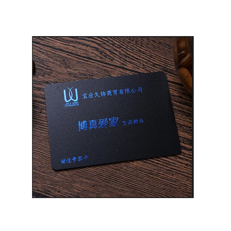 
Wholesale Customized high quality printed plastic PVC visiting card for coffee shop VIP card 