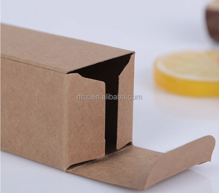 supply order 10ML to100ML essential oil bottle cosmetic packaging box Folding Cosmetic Paper essential Oil Bottle Packaging Box