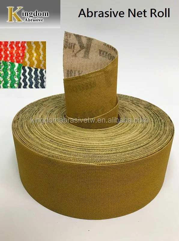 
Abrasive mesh sanding paper disc for wood and auto polishing with fluff backing 