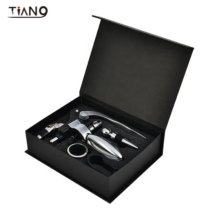 
Wholesale Amazon Copper Rabbit Wine Corkscrew Bottle Opener Set Wine Opener Set Rabbit Bronze Corkscrew Gift Set 