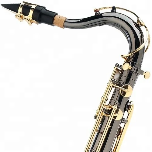 
Professional Case Black Nickel Plated and Gold Keys B Flat Tenor Saxophone 