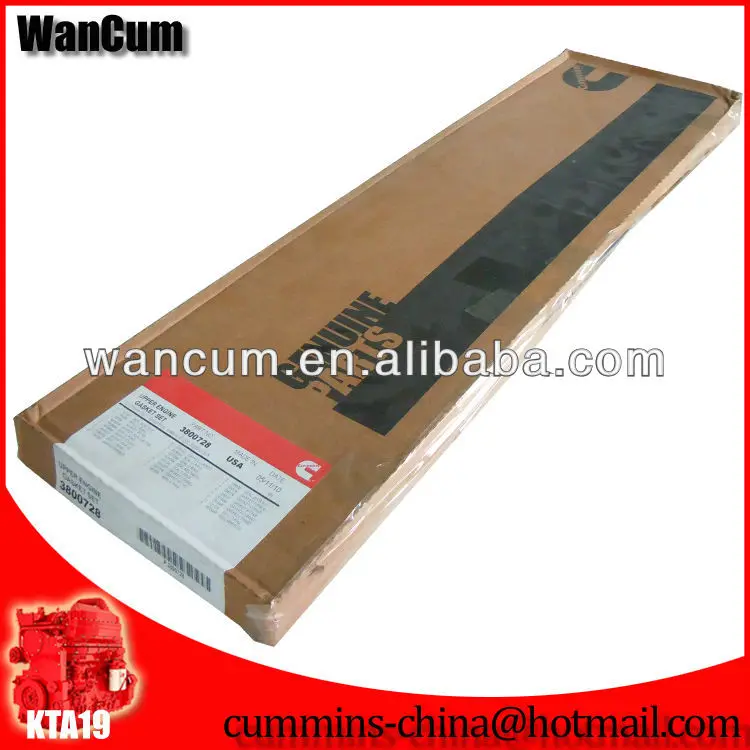 дизель совершенно новым двигателем запасных частей верхняя прокладка комплект для k19