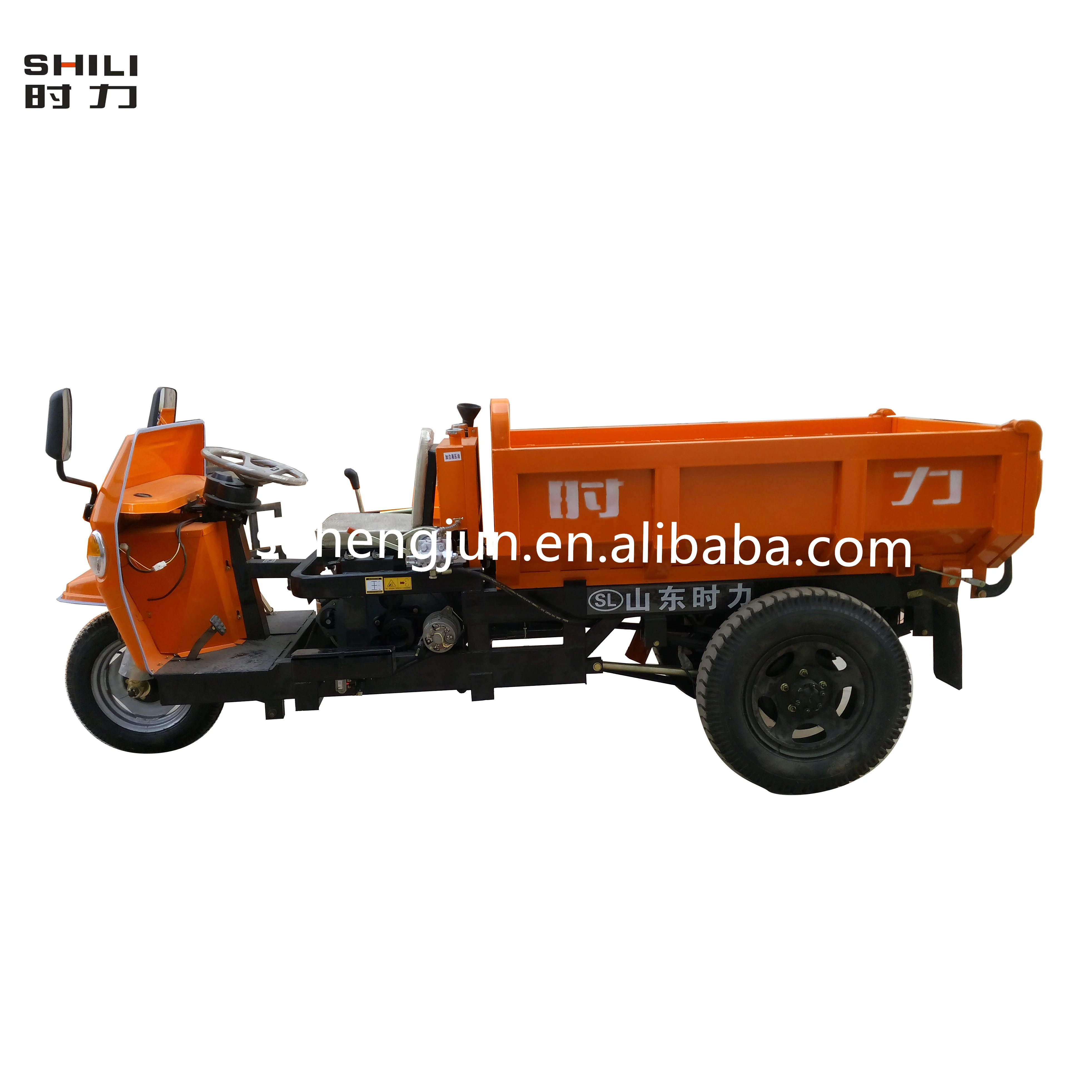 Self-discharging Agricultural Engineering Diesel Tricycle