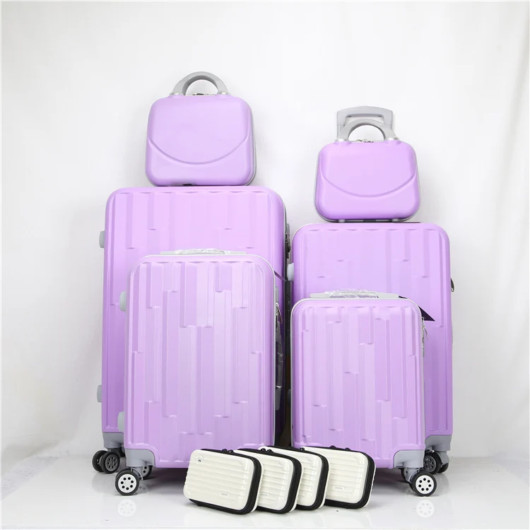 2024 Fashion Hand Pull Luggage and Travel Rolling Suitcase Trolley Set Very Cheap Factory Wholesale with Castor Wheels