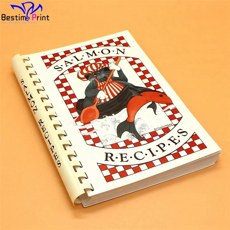 Print Your Own Plastic Spiral Wire O Recipe Book