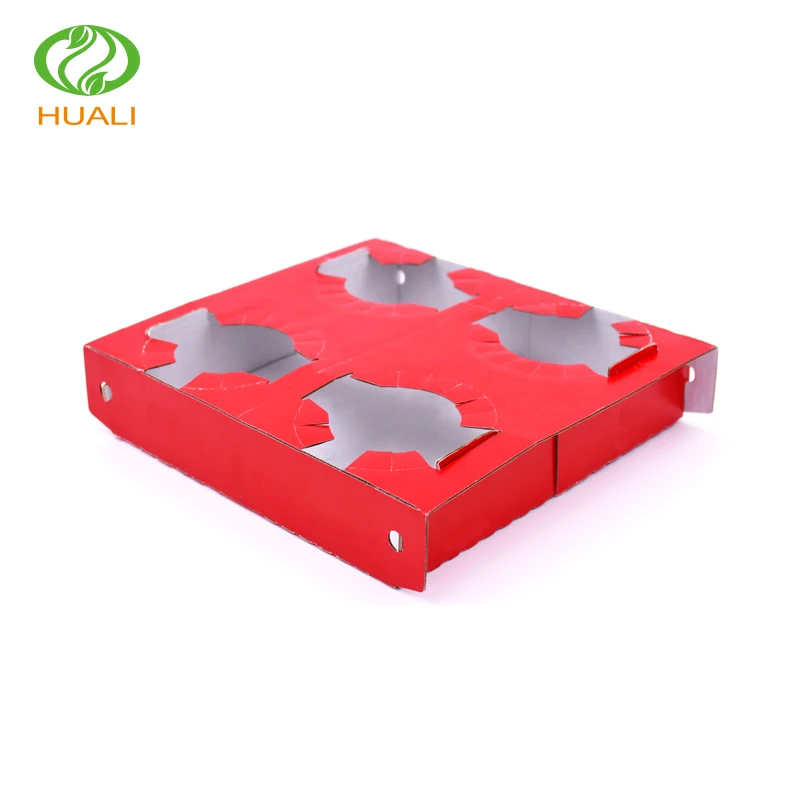 
China good quality custom color easy take away paper cup holder 