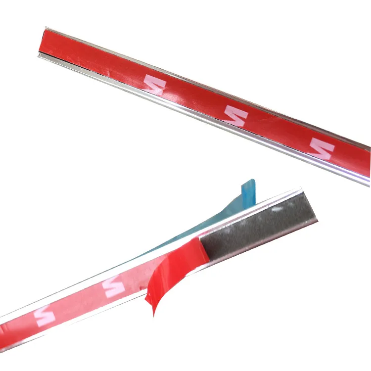 15MX9MM Car Chrome Strip Moulding Trim Body Kit Side Skirt Window EdgeTrim