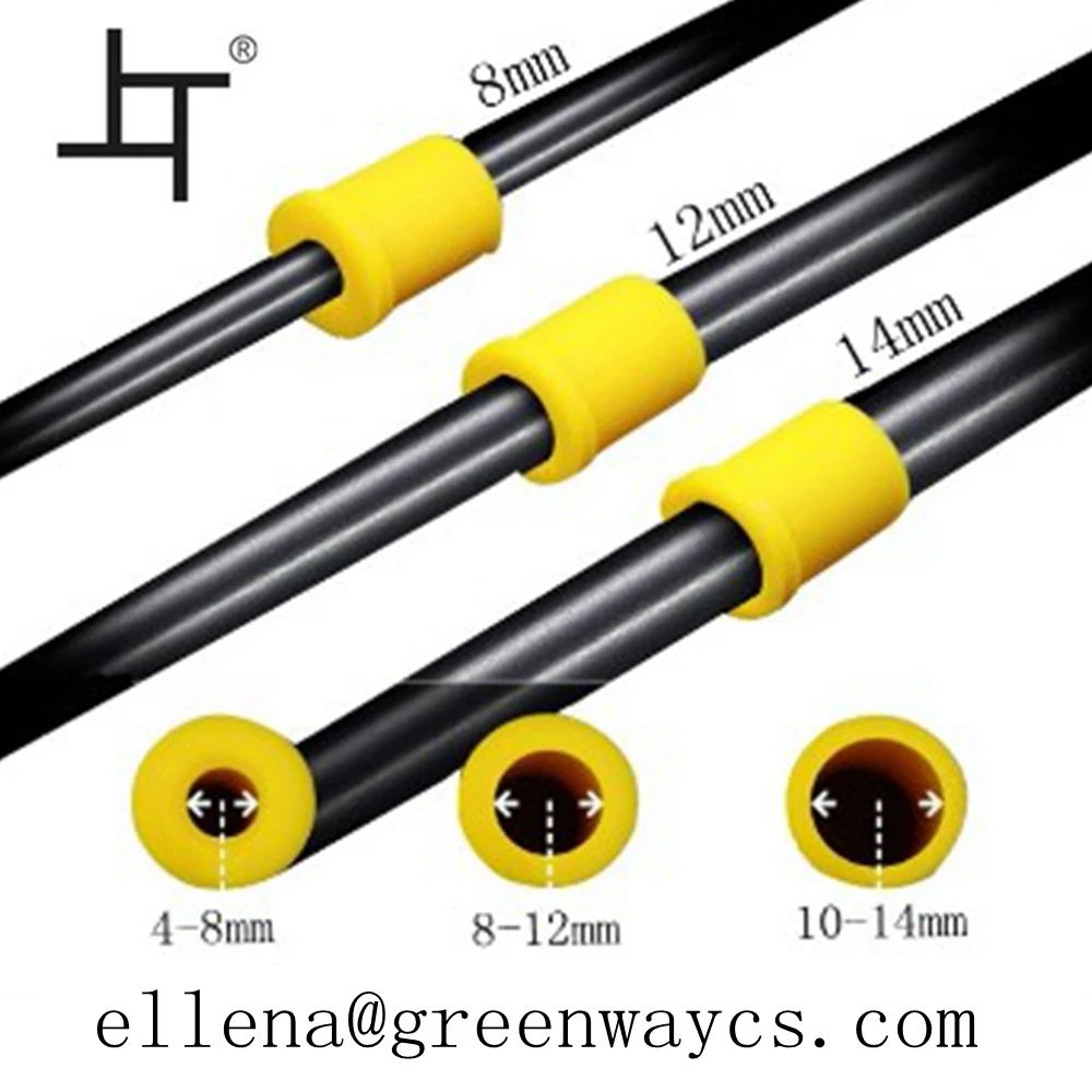 Greenway M684 nylon66 4pin ip68 waterproof cable glands for connector