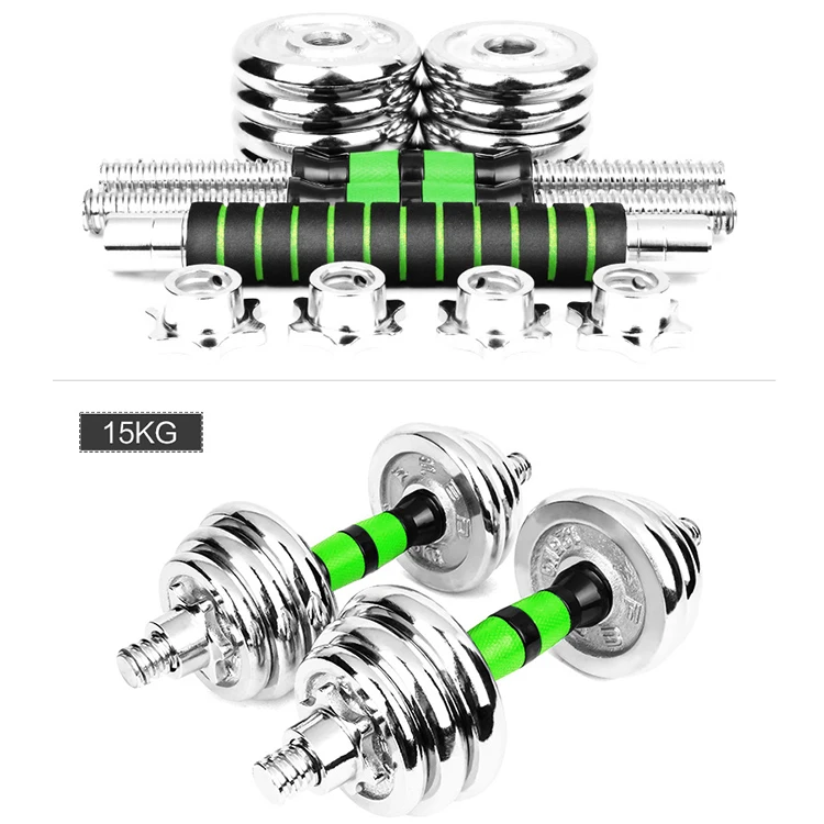 
Fitness Gym Equipment 10kg 40kg weights adjustable Dumbbell set 