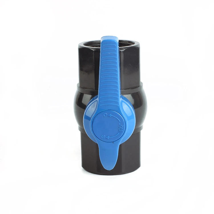 1/2 Inch 3/4 Inch Irrigation Threaded PP Compression Plastic PVC UPVC Ball Valve