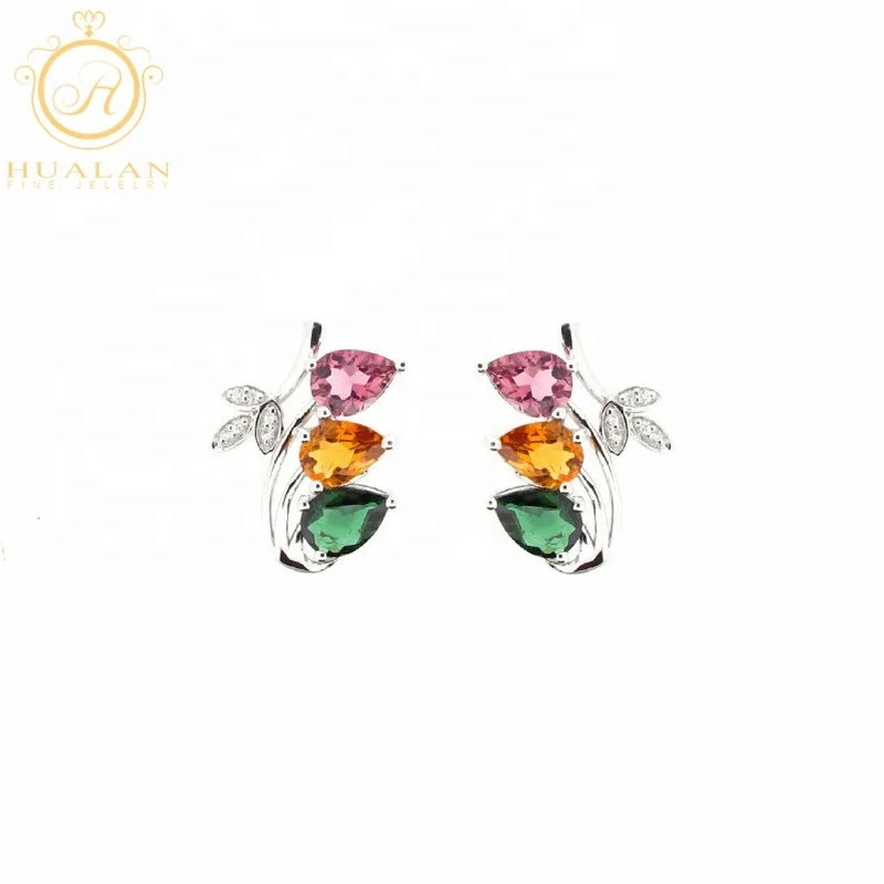 
Latest Wholesale 925 Sterling Silver Sets Pendant Earring Ring Guangzhou Fashion Jewellery 