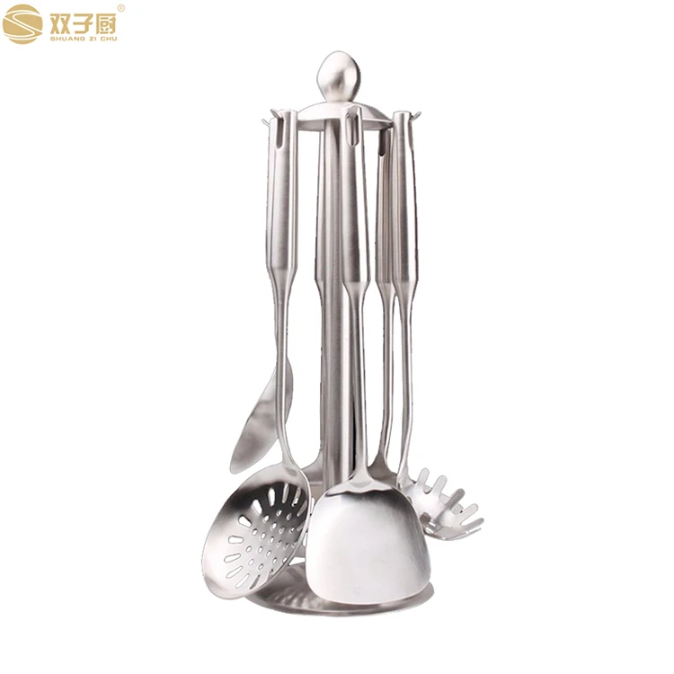
Customized durability kitchenware stainless steel utensil set cooking accessories tools 