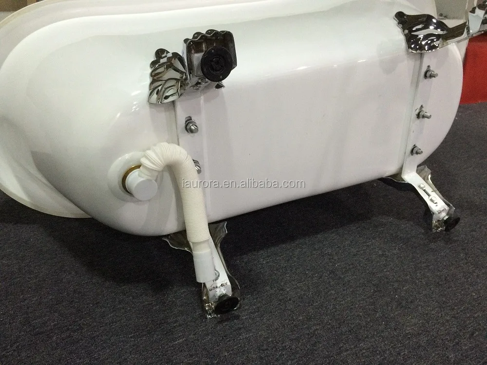 SUEZ Cheap Bathtub with Claw Foot Bath Tub with Four Leg