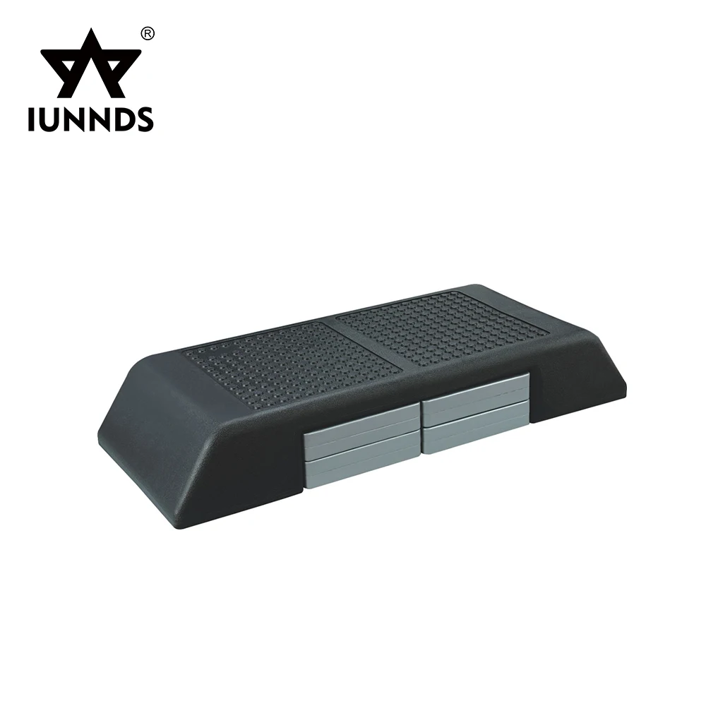 IUNNDS Wholesale High Quality Indoor Pro Exercise Stepper Fitness Board Gym Aerobic Step Platforms