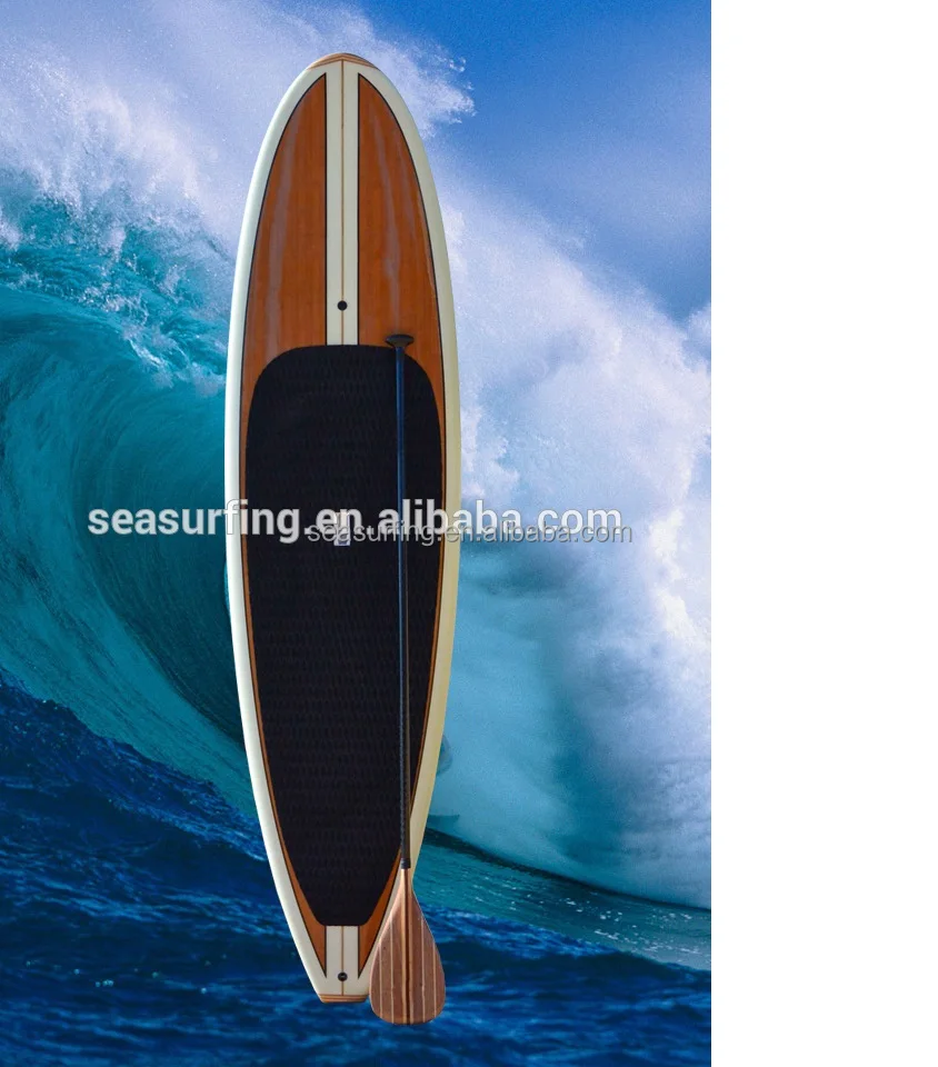 
2020 HOT SELLING ! Super wooden stand up paddle board/SUP stand up paddle board 