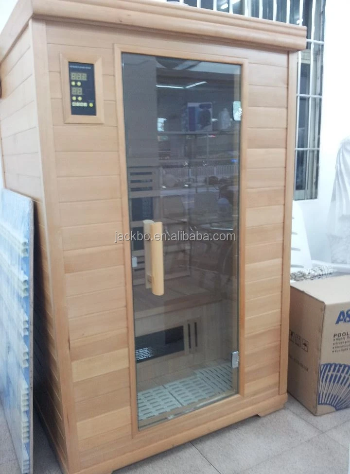Hot selling wooden far infrared sauna room, indoor sauna steam room, infrared spa sauna room