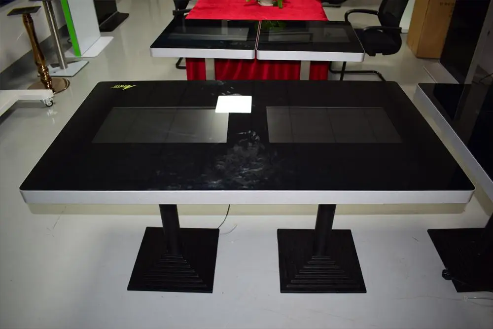 Coffee Table Double Touchscreen 1920*1080 HD Screen Network Touch Table