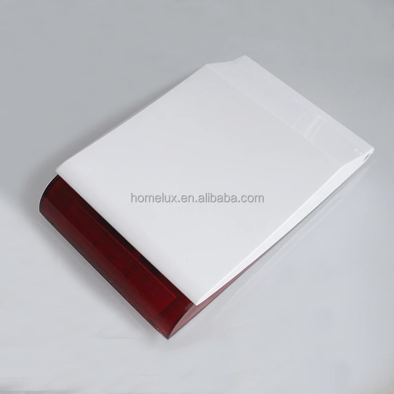 High Quality New Design Loud Siren Wired Outdoor Waterproof Siren Alarm Siren With LED flash light