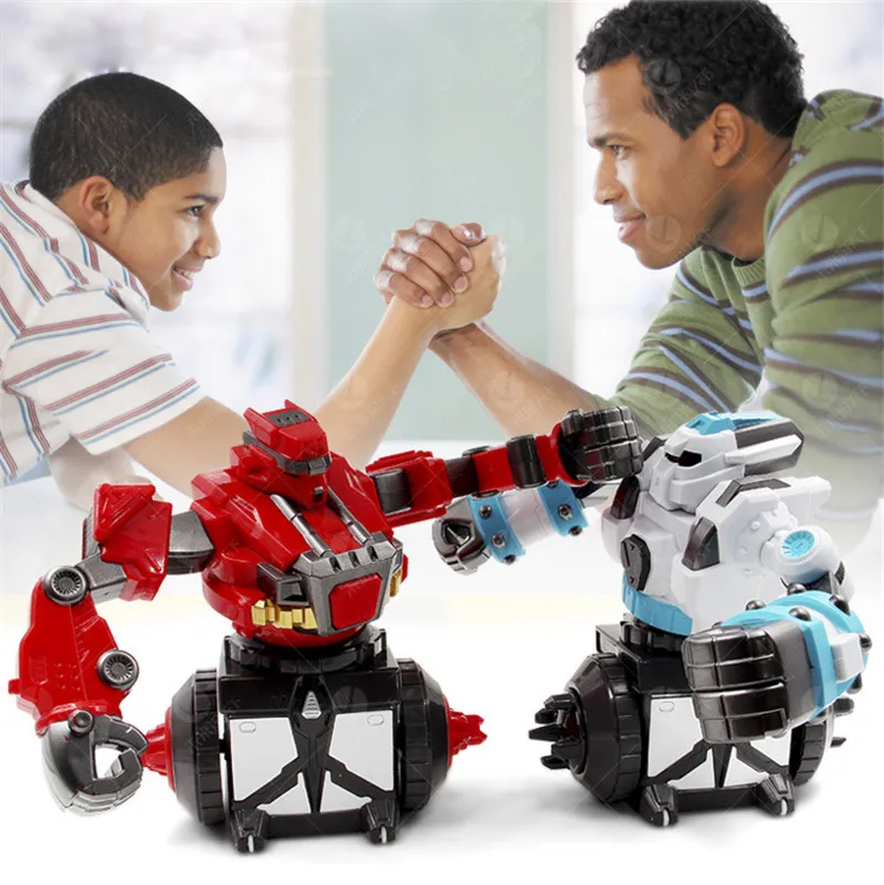 битва король Робот Kit RC игрушки дистанционного управления боевой робот игрушка с огнями и музыкой рождественские подарки