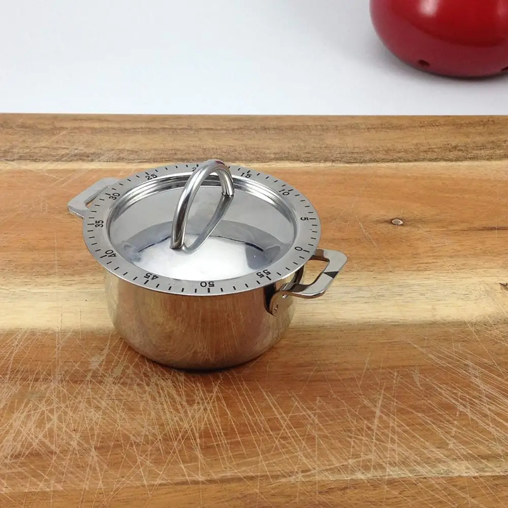 Mechanical Kitchen Timer 60 Minutes Classic Cooking Pot Loud Bell Alarm Sound Count-down Tools