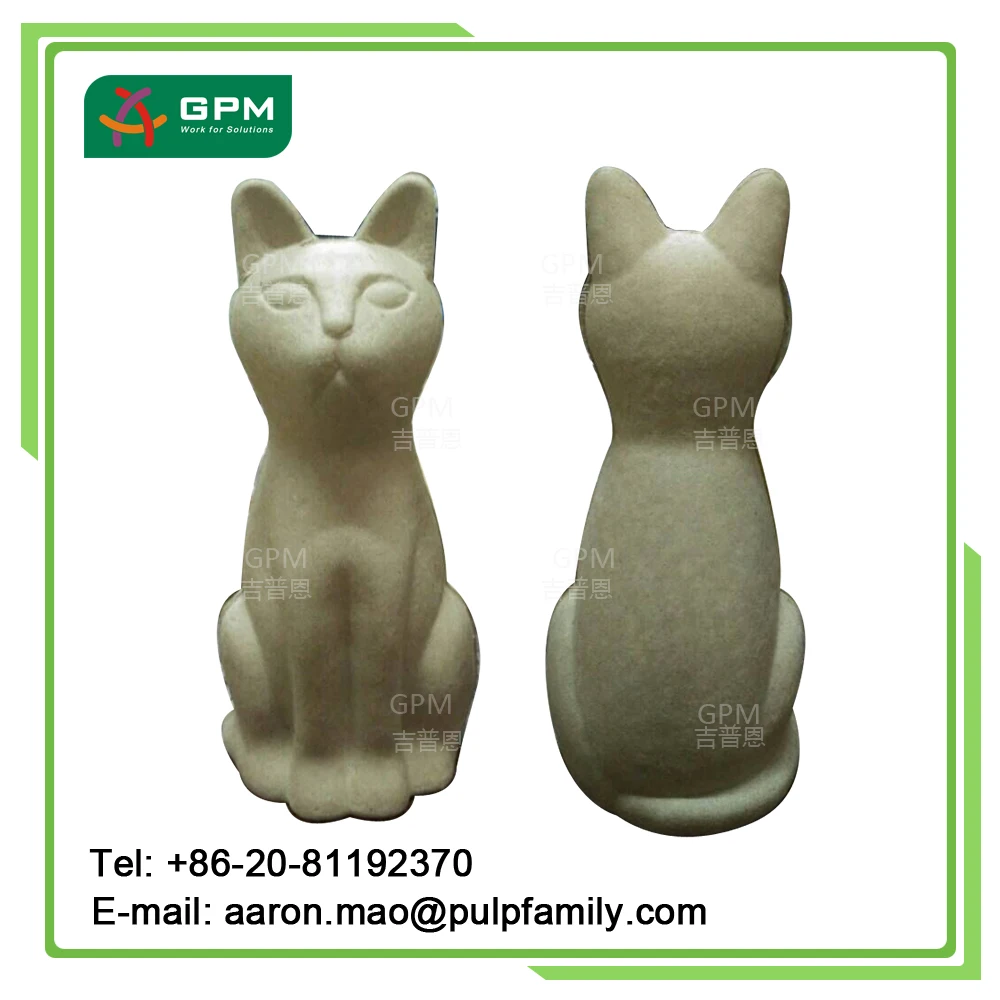 
Recyclable 3d animals paper mache craft 