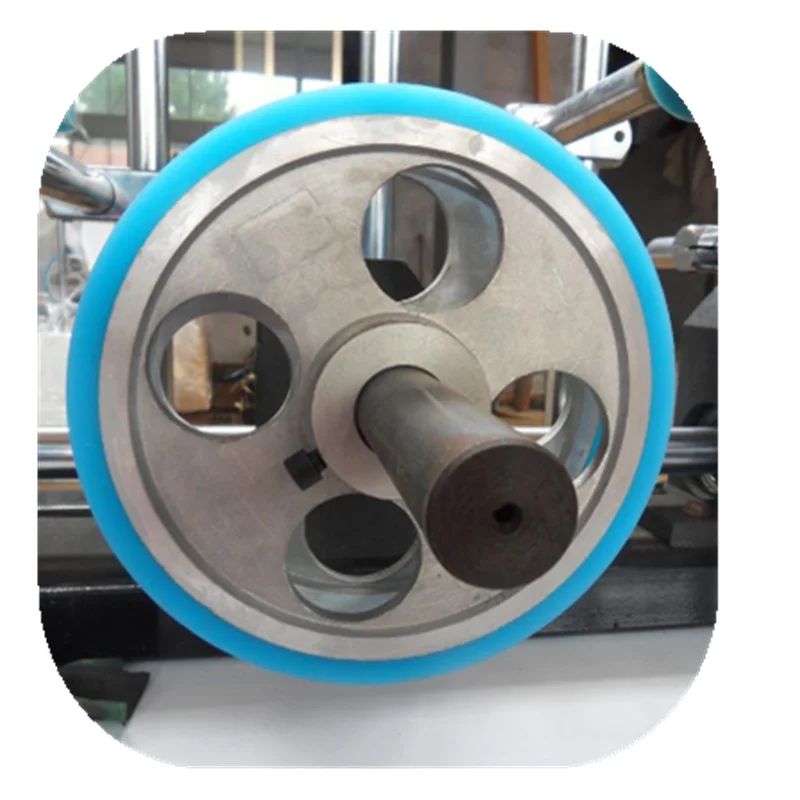 
pur hot melt glue profile wrapping machine for frame and door casing 