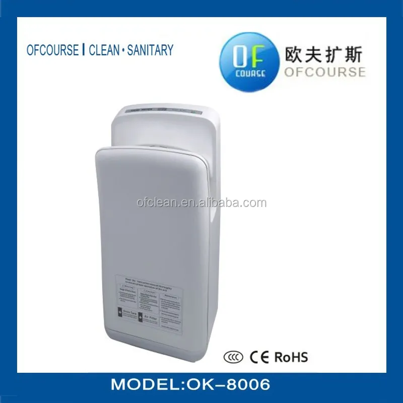 
Stainless steel Jet air Hand Dryer uv light hand dryer for hotel 