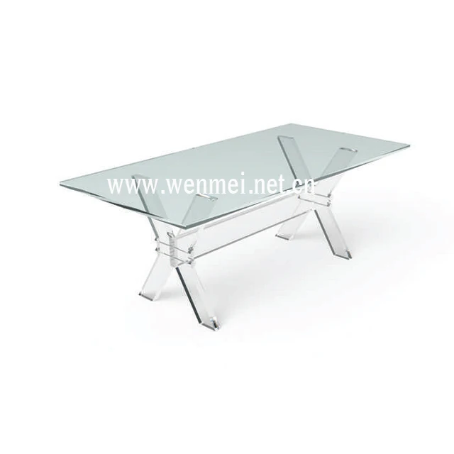 Мода высокое качество акриловых цветов стол журнальный столик